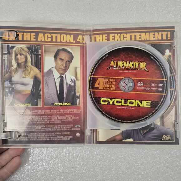Cyclone - Alienator - Eye of The Tiger - Exterminator 2 - DVD SET - Like New OOP - Picture 3 of 7